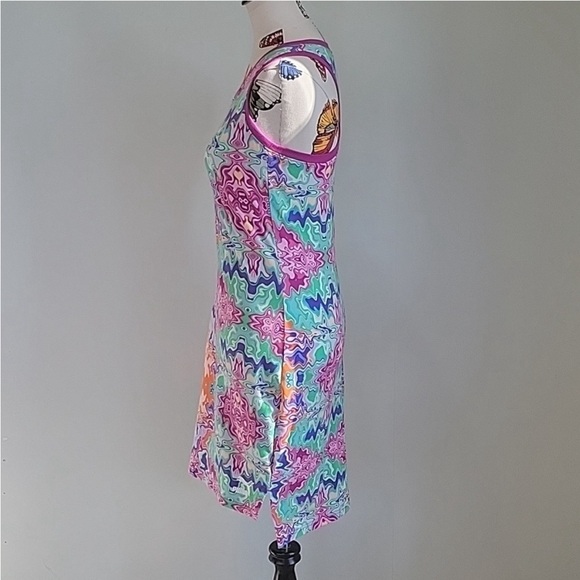 PUMA  hypnotize tank top dress midi tye dye colors NWT - Picture 4 of 9